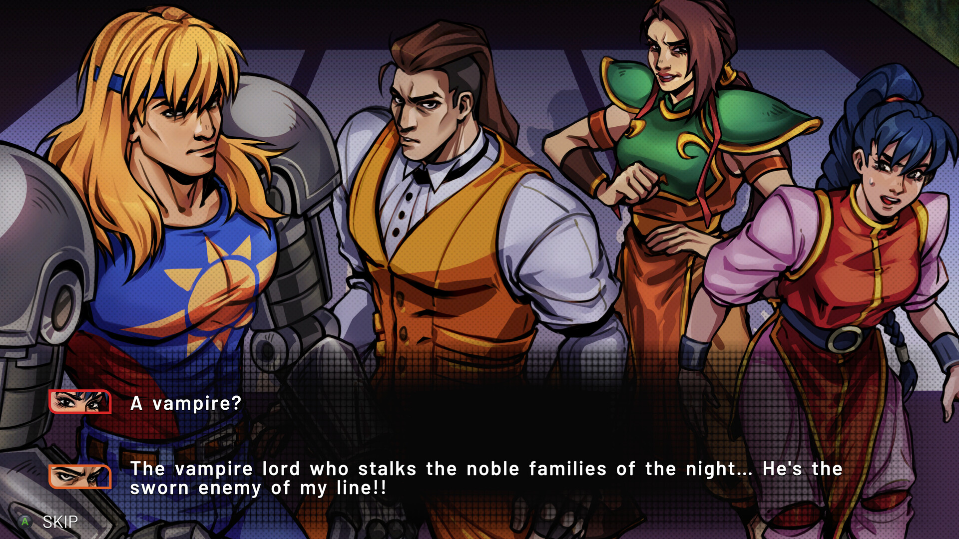 switch《午夜杀生 重制版 Night Slashers Remake》中文版nsz下载+v1.0.3补丁-5.jpg