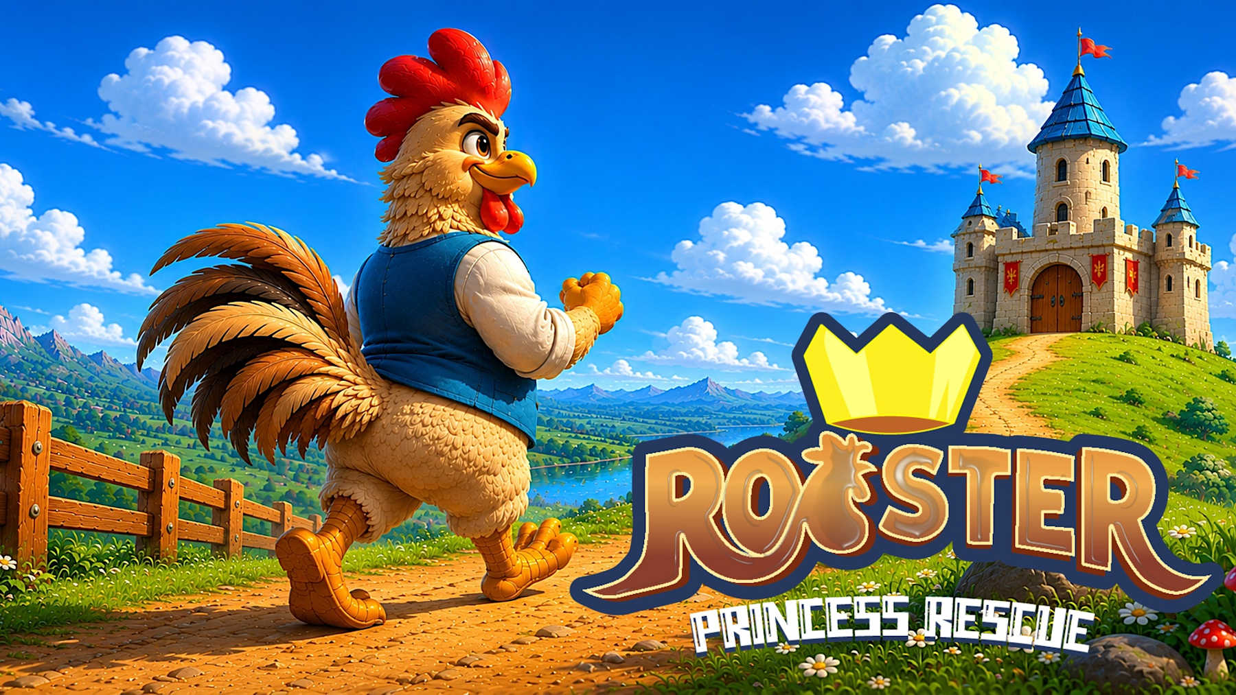 [NSZ] 雄鸡崛起 公主救援/Rooster Princess Rescue美版