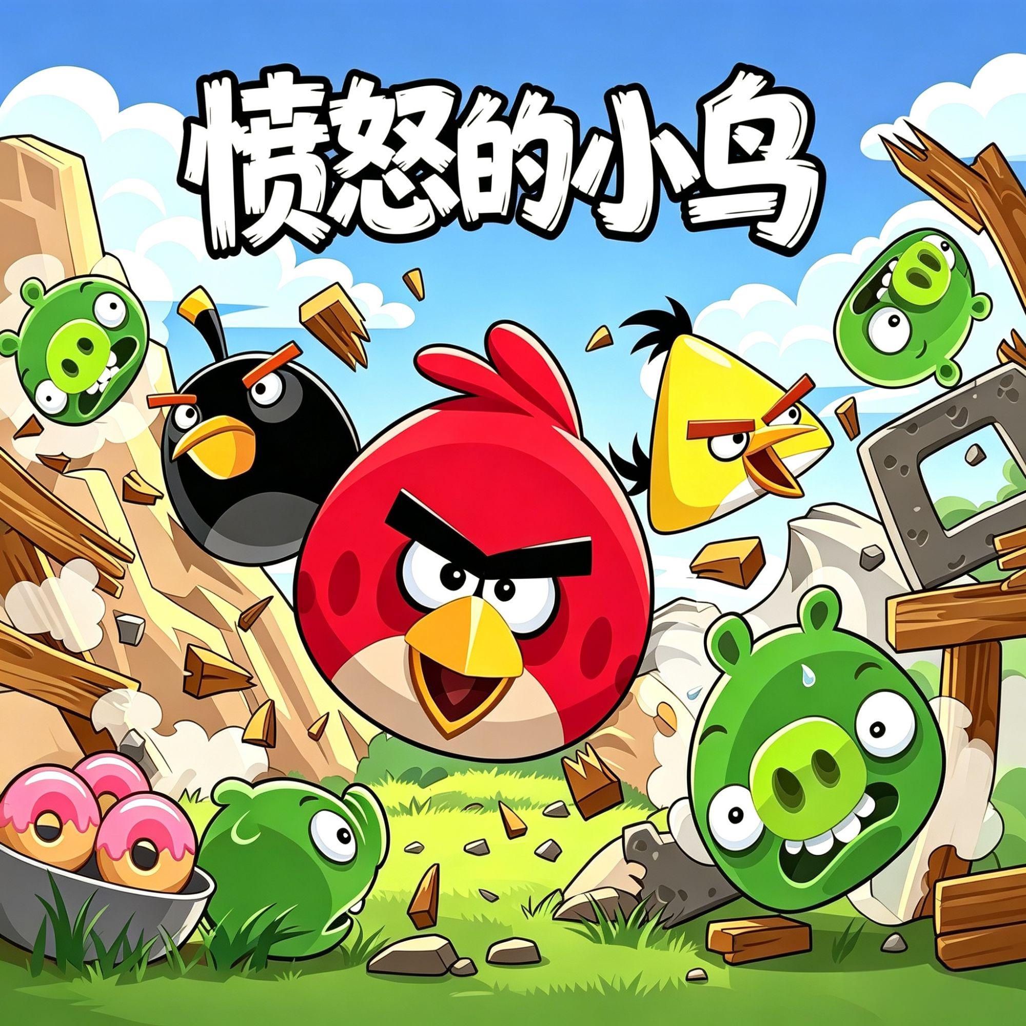 [NSP] Switch移植 游戏 愤怒的小鸟 无中文
