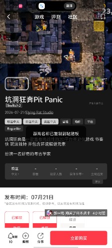 [NSZ] 坑洞狂奔Pit Panic中文