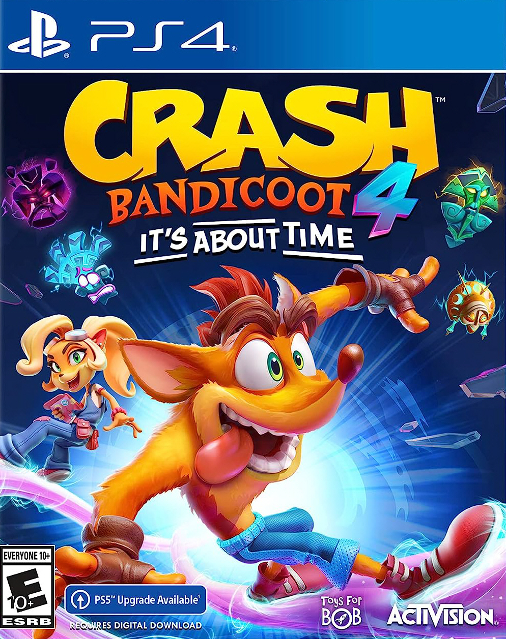 【5.05】PS4 古惑狼4:时机已到 美版汉化PKG CUSA19035 V1.05 整合+降级+1 DLC+JSON金手指