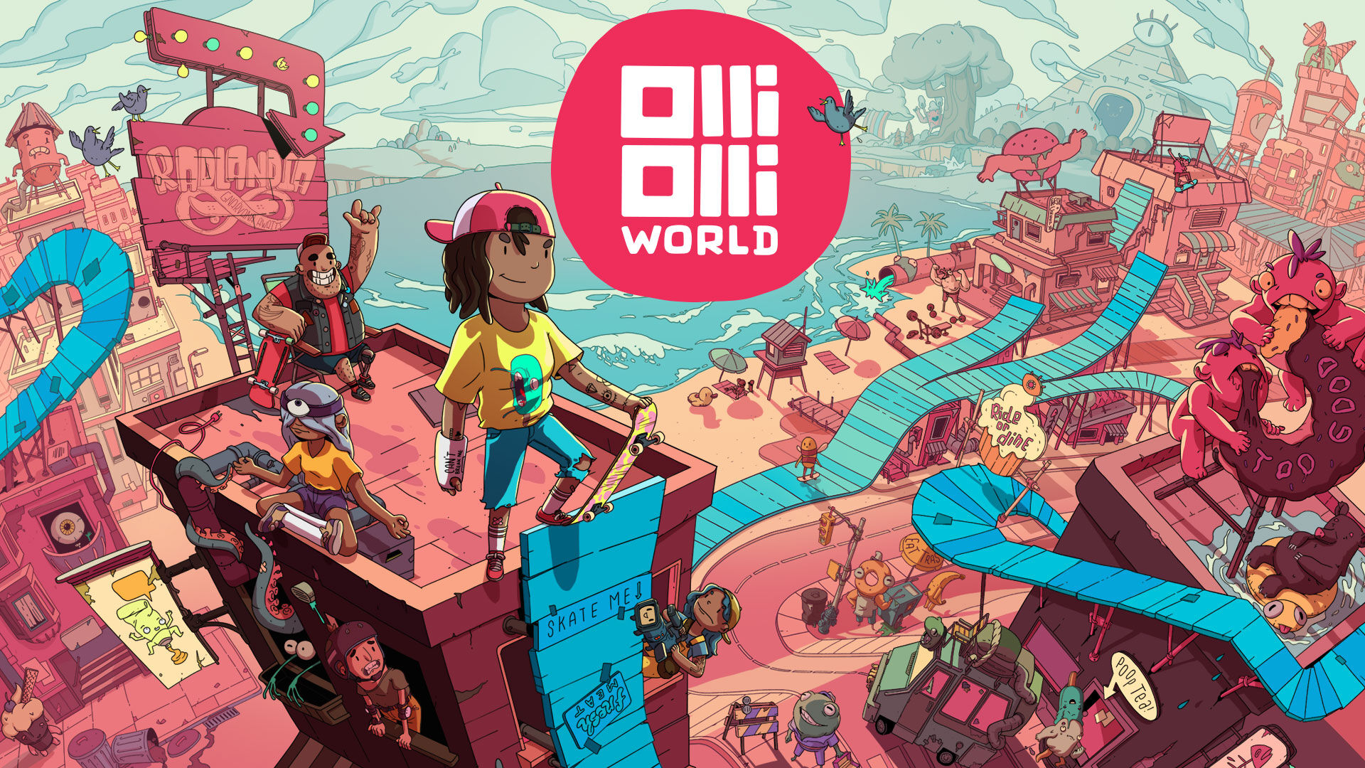 [NSP] 奥力奥力世界/OlliOlli World+1.31b补丁+4DLC美版中文