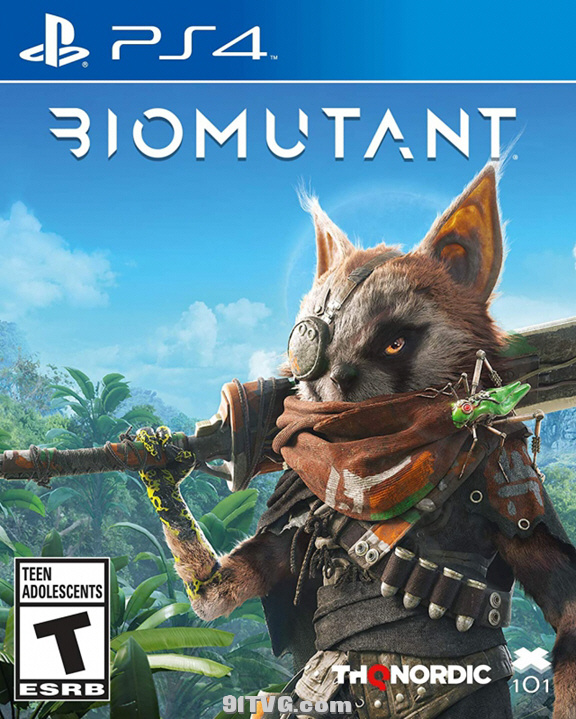 【5.05】PS4 生化变种 Biomutant 中文语音版PKG CUSA09848 V2.09 降级补丁+PKG金手指