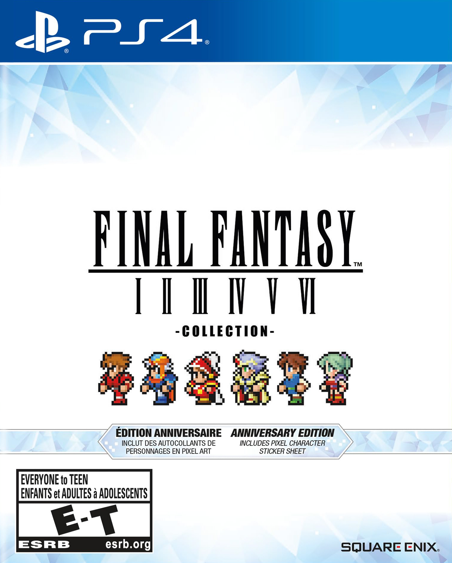 【5.05】PS4 最终幻想 1-6:像素复刻版 FF I-VI Pixel Remaster 欧版中文PKG 整合版