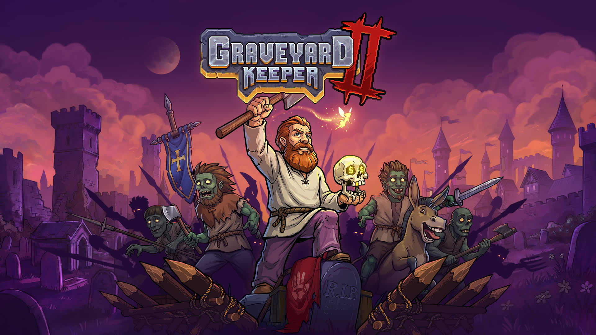 【5.05】PS4《守墓人2 Graveyard Keeper 2》CUSA58757[5.05]美版中文PKG【含V1.04 整合 + 降级】