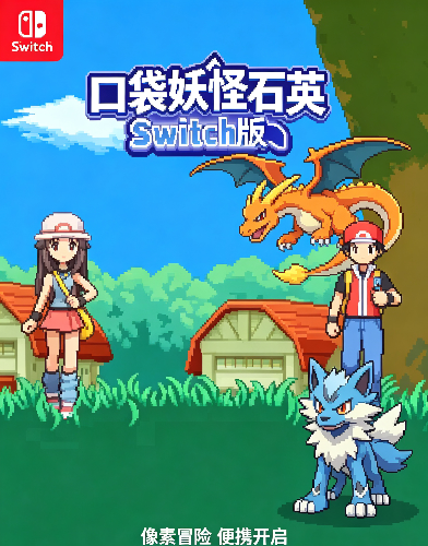 [移植游戏] switch【宝可梦石英版】美版